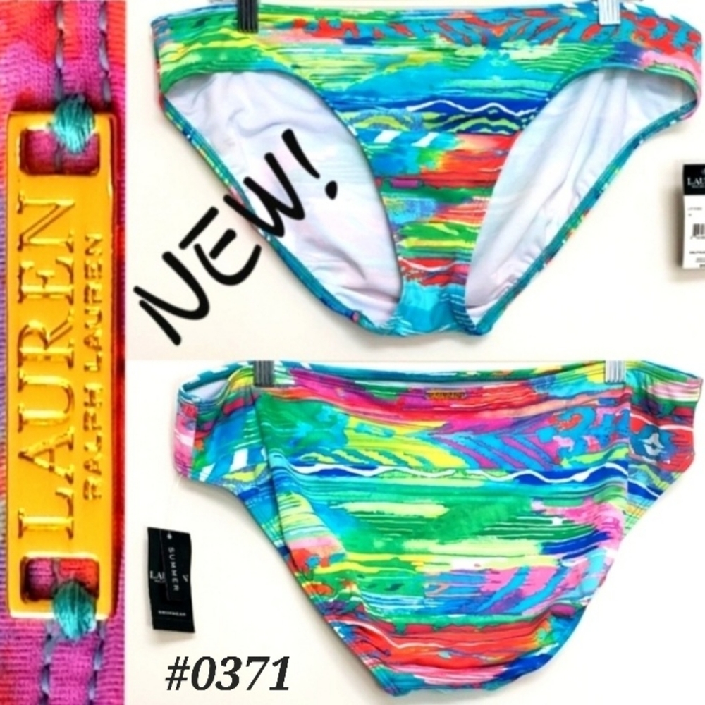 💲FINAL💲NWT! RALPH LAUREN bikini bottom size 16🤍